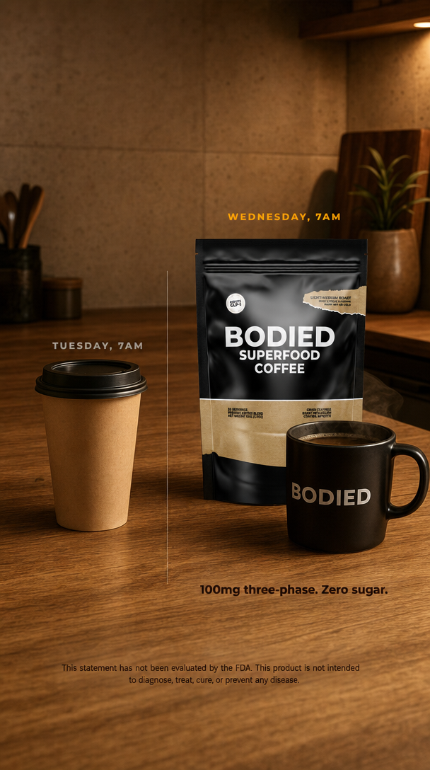 14. Same time. Different cup. · Routine swap